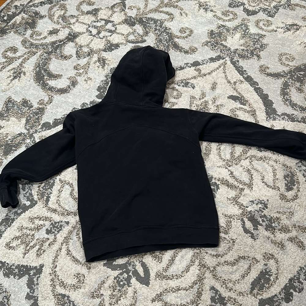 Lululemon All Yours Hoodie *Terry in Black Size 6 - Picture 7 of 8